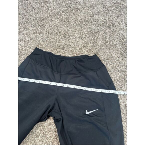 Nike Dri-Fit Thermal Fleece Jogger Sweatpants Black Women’s Size Small - Picture 6 of 11